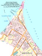 Расположение на карте Ейска